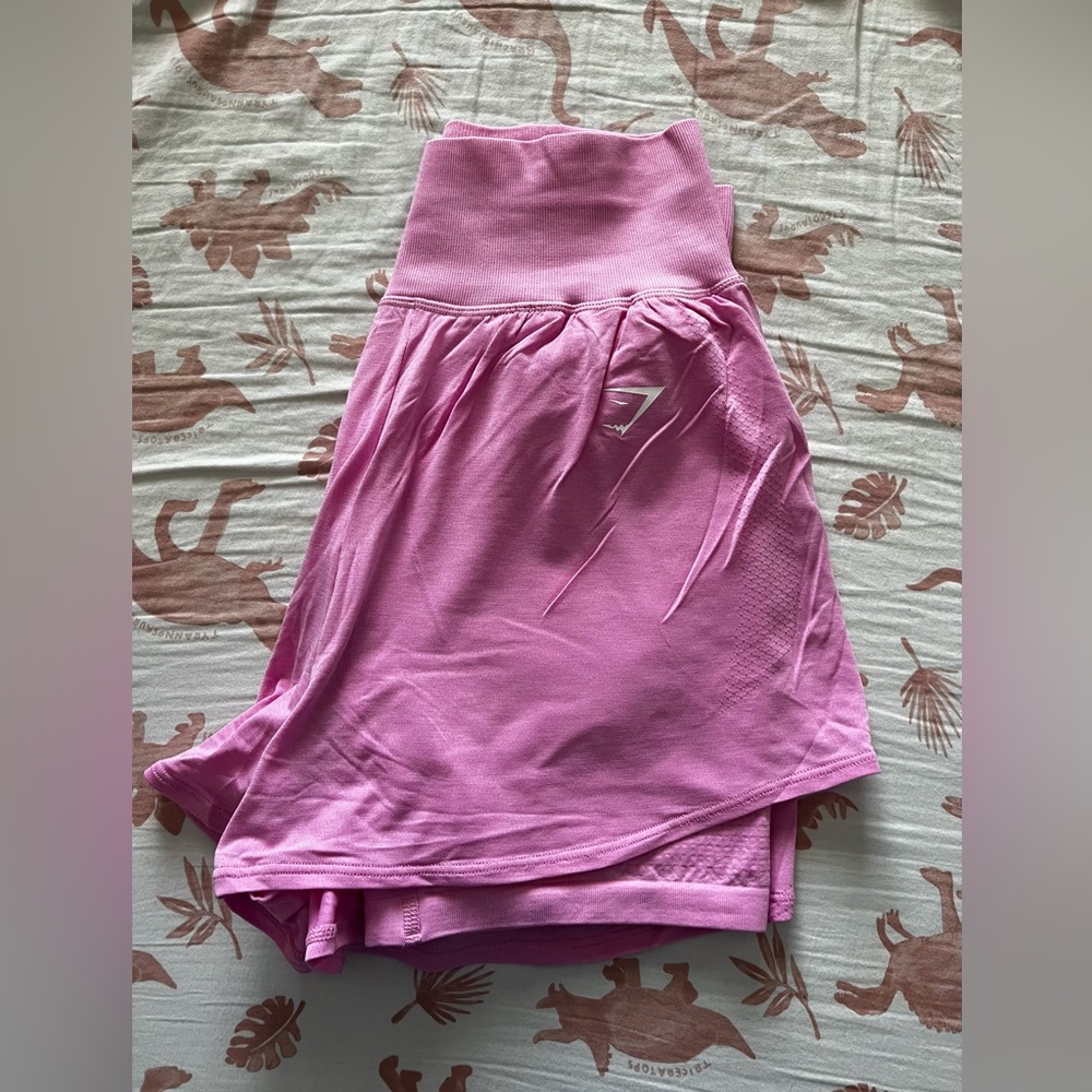 Gymshark Vital Seamless 2.0 2-in-1 Shorts - Sorbet Pink Marl